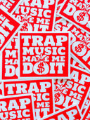 Trap Music Made Me - Trap & Nap sticker design