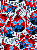 Trap & Nap World Drip sticker design