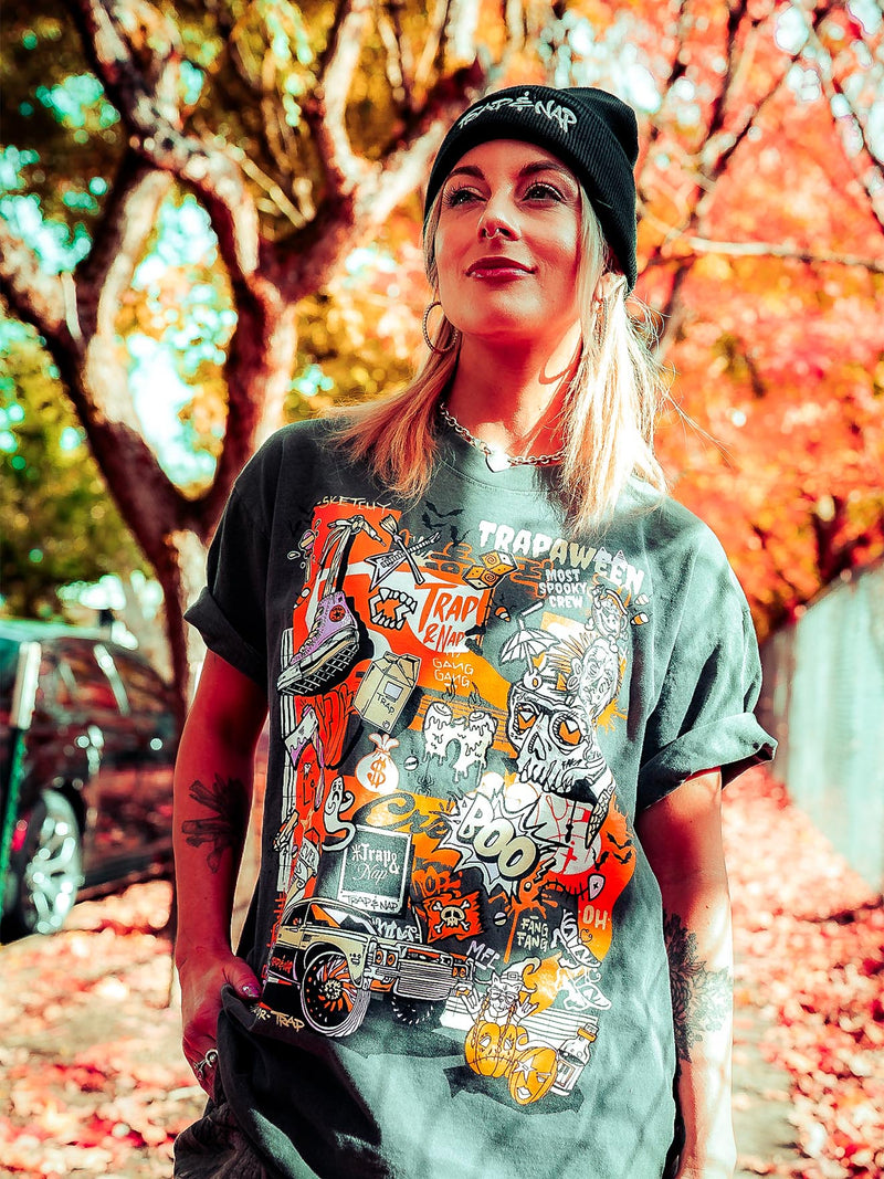 Trap & Nap lookbook, streetwear lifestyle editorial